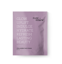 Load image into Gallery viewer, PURE + renew Collagen Boosting Face Mask
